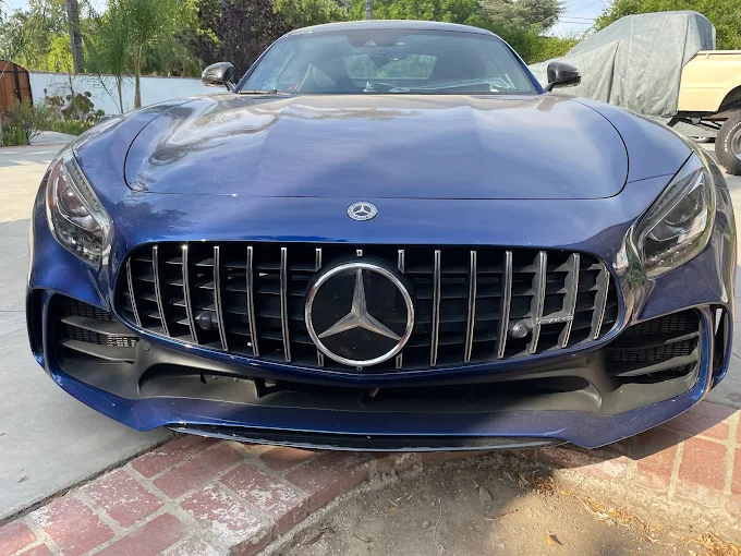 Mercedes-AMG GT — front-end refinish